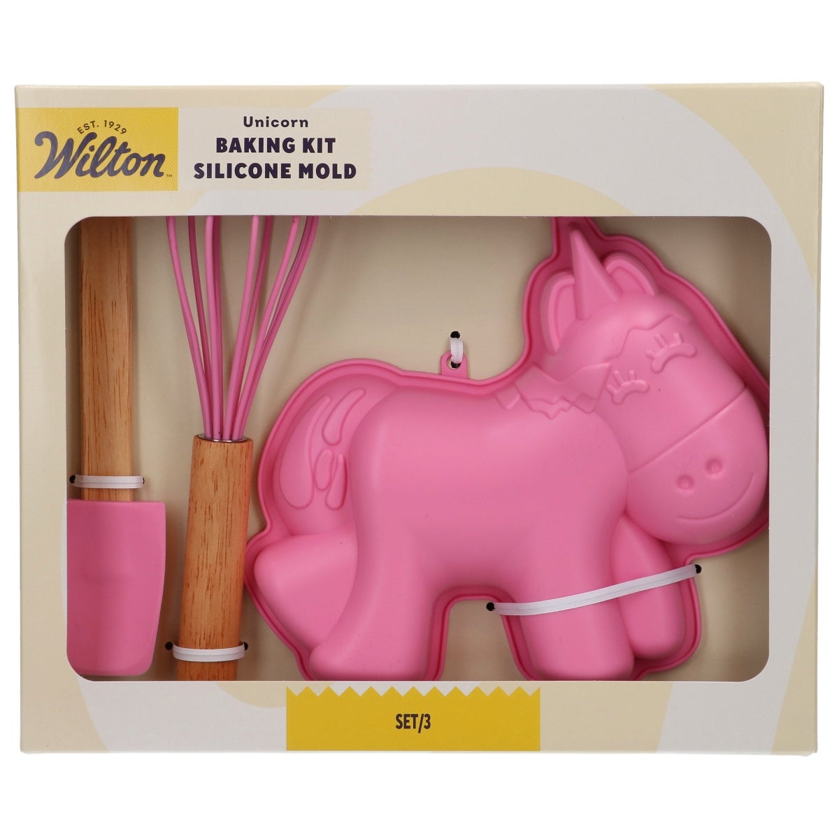 Wilton Kit de Pâtisserie Moule en Silicone Licorne Set/3