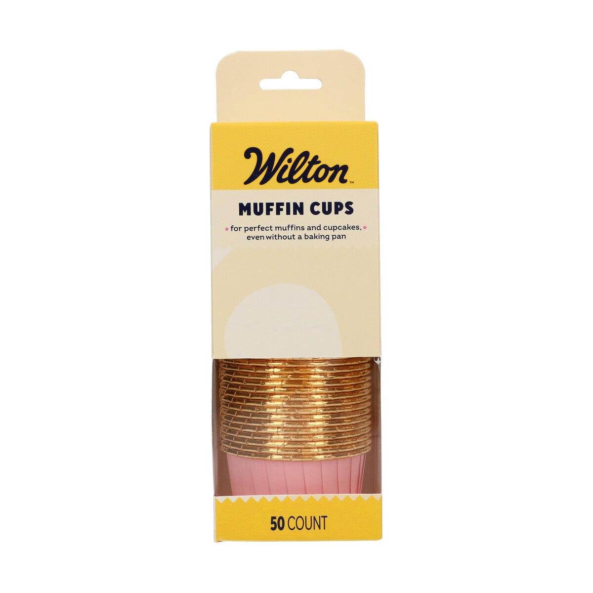 Wilton Muffin Cups Rose Bébé set/50