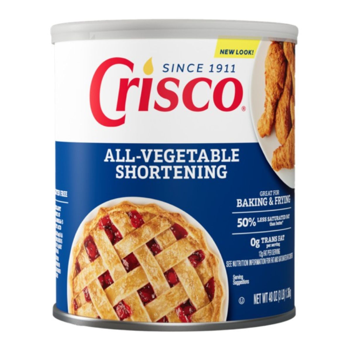 Crisco Shortening Graisse Végétable 1,36kg