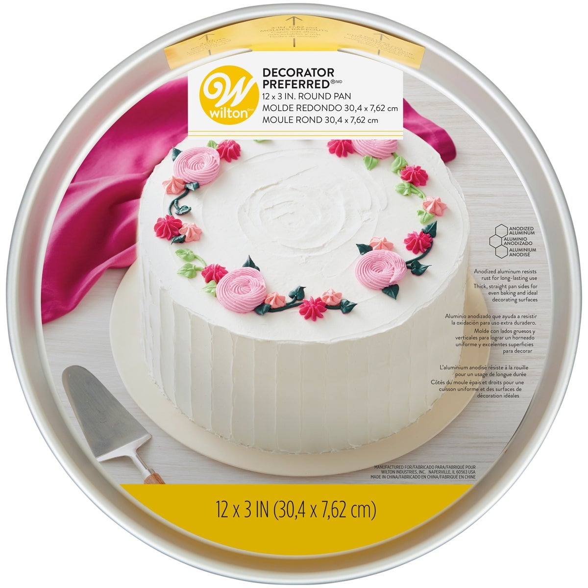 Wilton Decorator Preferred Moule Rond Profond Ø30x7,5cm