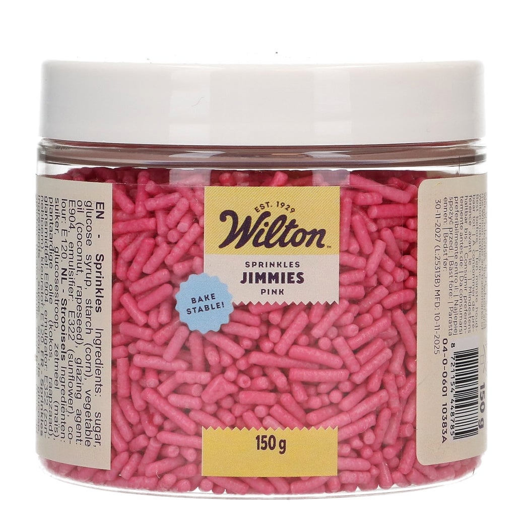 Wilton Sprinkles Jimmies Rose 150g