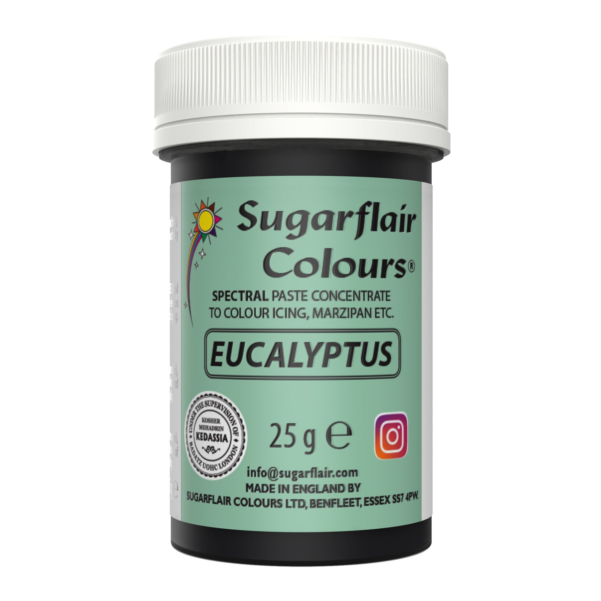 Sugarflair Paste Colour Eucalyptus 25g