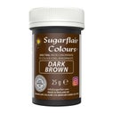 Sugarflair Paste Colour Brun Foncé 25g