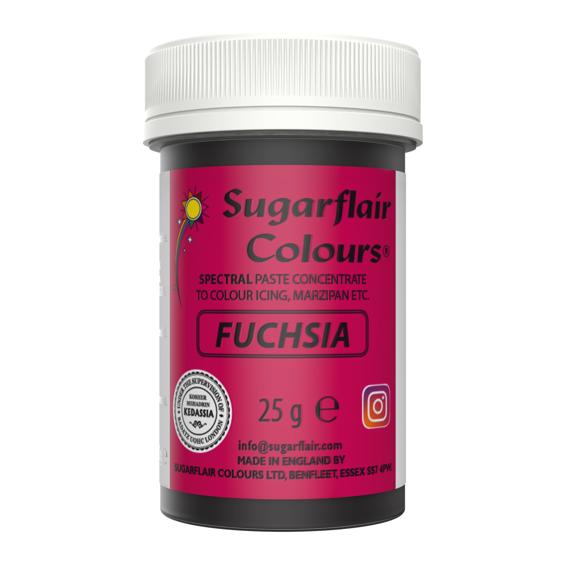 Sugarflair Paste Colour Fuchsia 25g