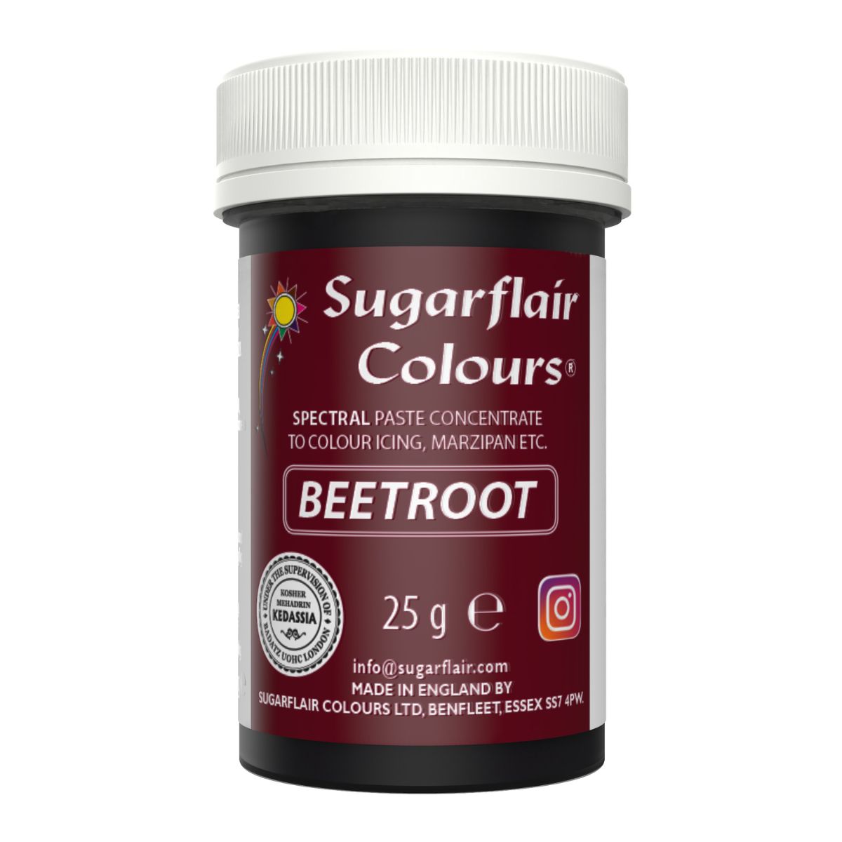 Sugarflair Spectral Paste - Beetroot - 25g