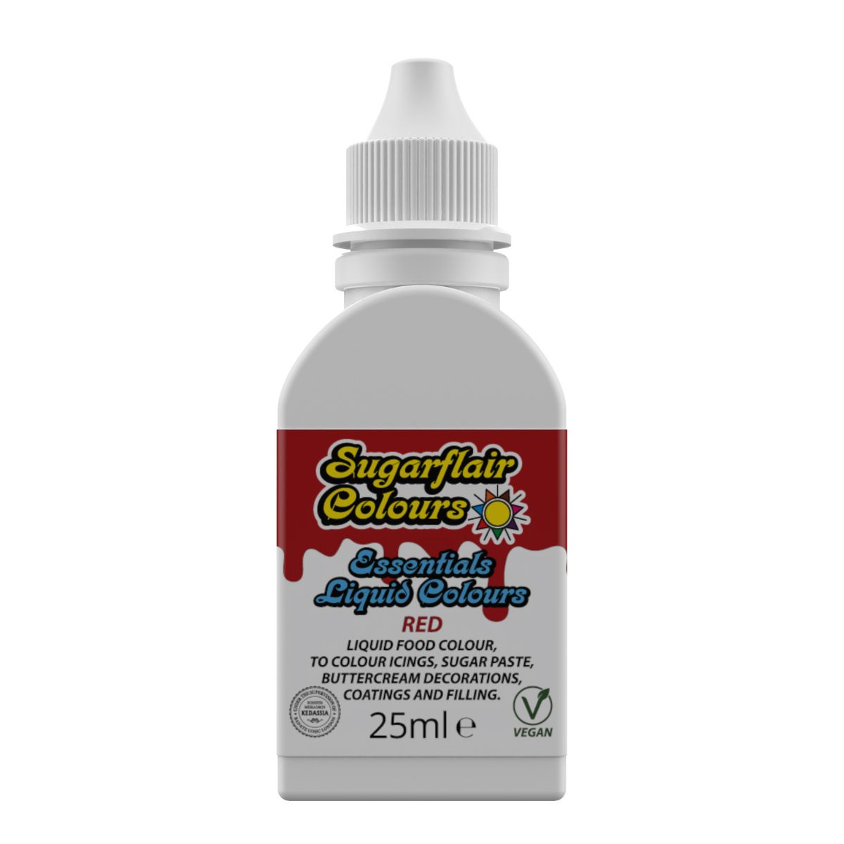 Sugarflair Liquid Colour Rouge 25ml