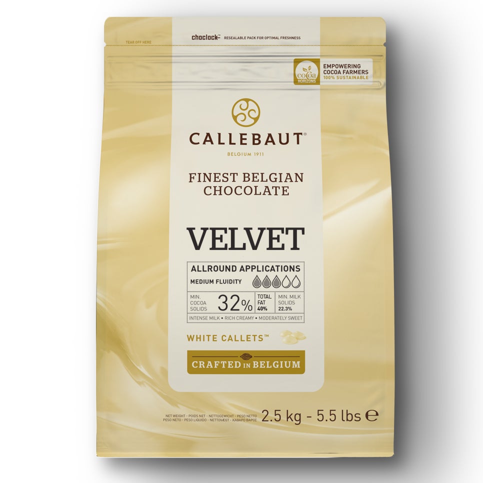 Callebaut Galets de Chocolat -Velvet- 2,5kg