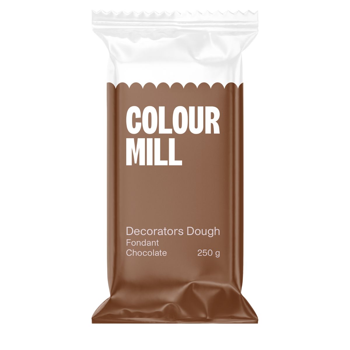 Colour Mill Pâte à Sucre Decorators Dough Chocolate 250g