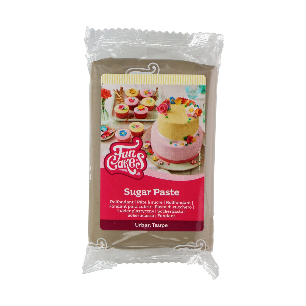 FunCakes Pâte à sucre Urban Taupe 250g