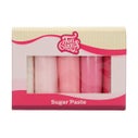 FunCakes Pâte à Sucre Multipack Palette Rose 5x100g