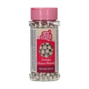 FunCakes Perles de Chocolat Croquant - Metallic Silver 60g