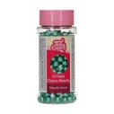 FunCakes Perles de Chocolat Croquant - Metallic Green 60g
