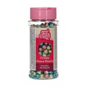 FunCakes Perles de Chocolat Croquant - Metallic Harlequinn 60g