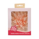 FunCakes Fleurs Comestibles en Azyme Deluxe Pivoine Orange Ombre Large pk/1