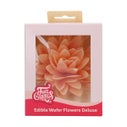 FunCakes Fleurs Comestibles en Azyme Deluxe Pivoine Orange Large pk/1