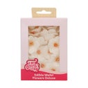 FunCakes Fleurs Comestibles en Azyme Deluxe Hortensia Blanc Small pk/18