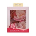 FunCakes Fleurs Comestibles en Azyme Deluxe Magnolia Rose Large pk/6