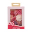 FunCakes Fleurs Comestibles en Azyme Deluxe Pompom/Marguerite Mix Medium pk/12