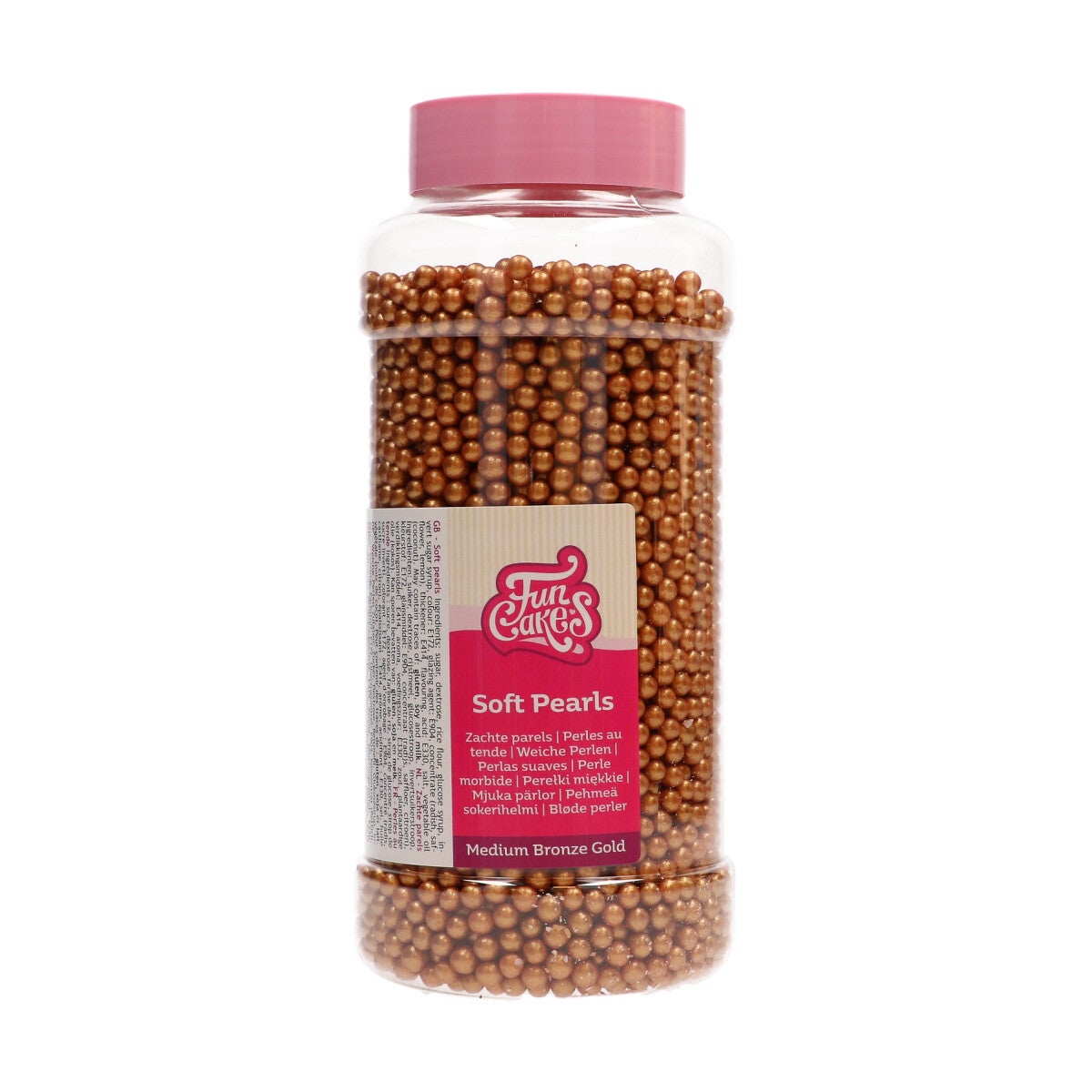 FunCakes Soft Pearls 5mm Or Bronze 600g 