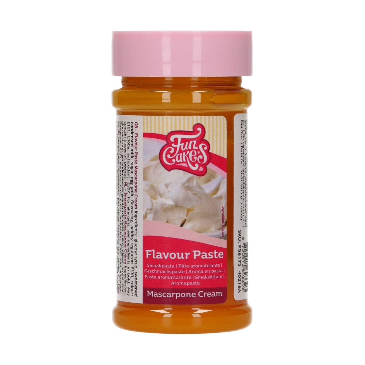 FunCakes Pâte Aromatisante Crème Mascarpone 100 g