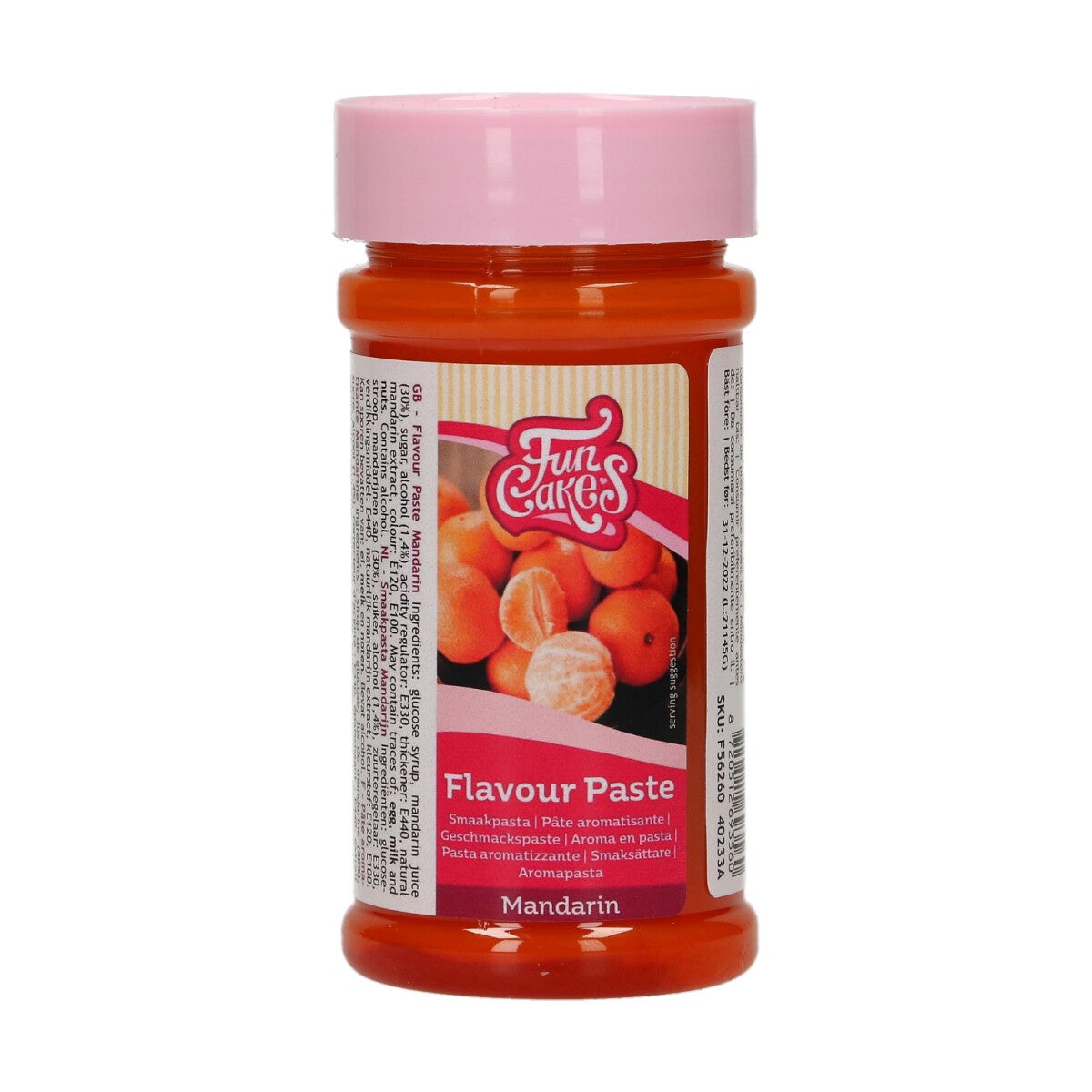 FunCakes Pâte Aromatisante Mandarine 120 g