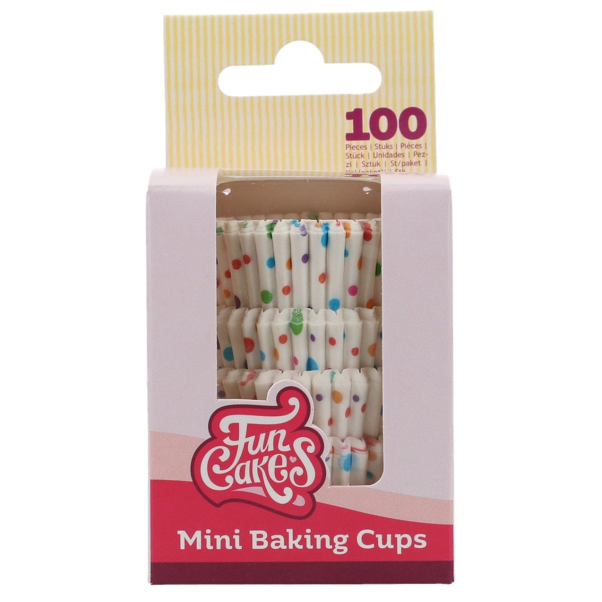 FunCakes Mini Baking Cups Confettis pk/100