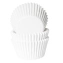 House of Marie Mini Baking Cups Blanc pk/60