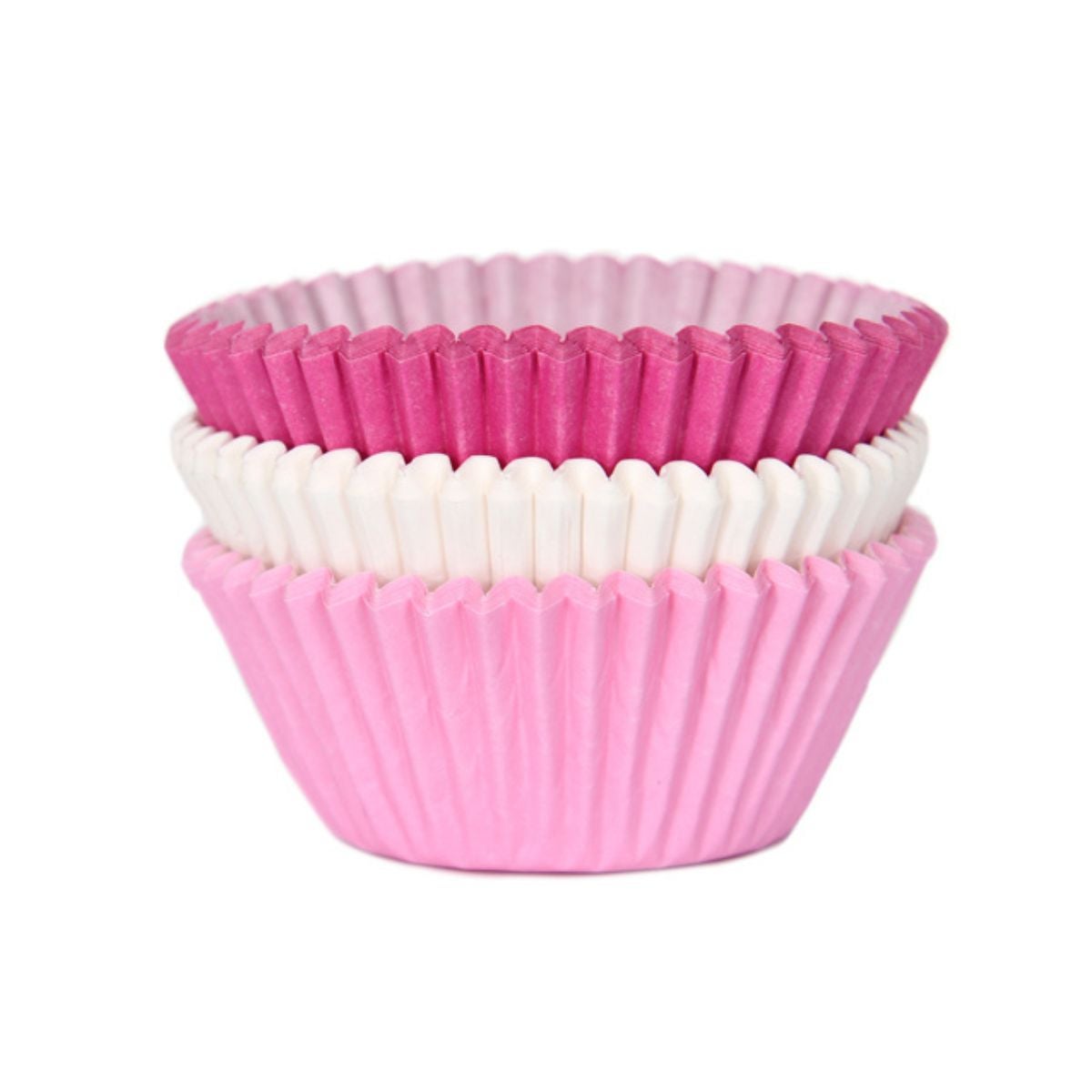 House of Marie Caissettes à Cupcakes Assorti Pink pcs/72