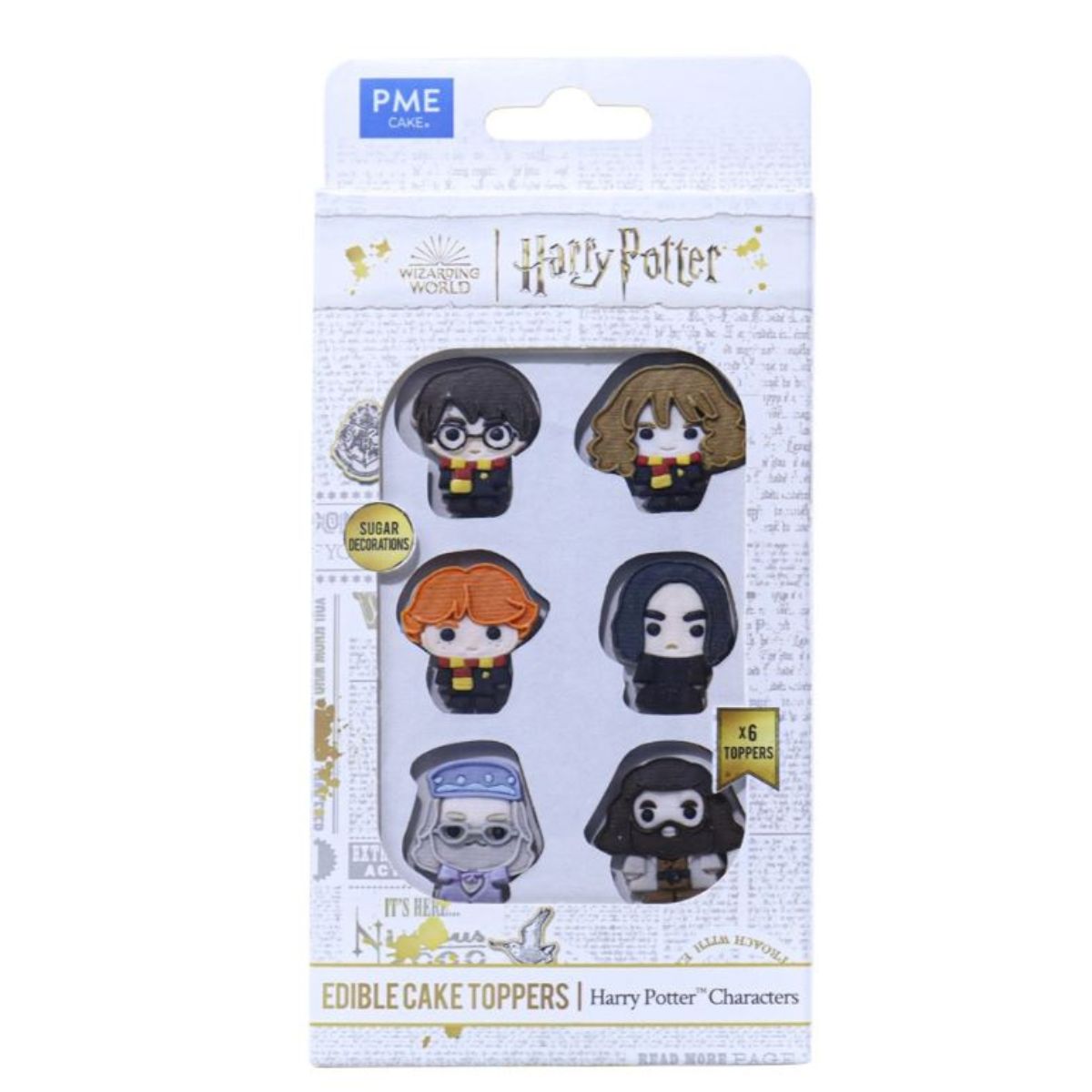 PME Harry Potter Garnitures comestibles pk/6 - Personnages
