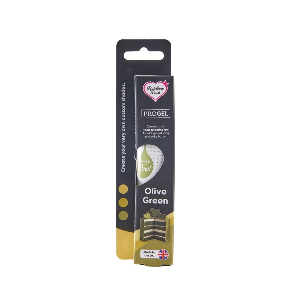 Rainbow Dust ProGel® Concentrated Colour Olive Green 25g