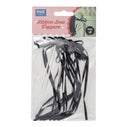 PME Nœuds Ruban Toppers Noir pk/8