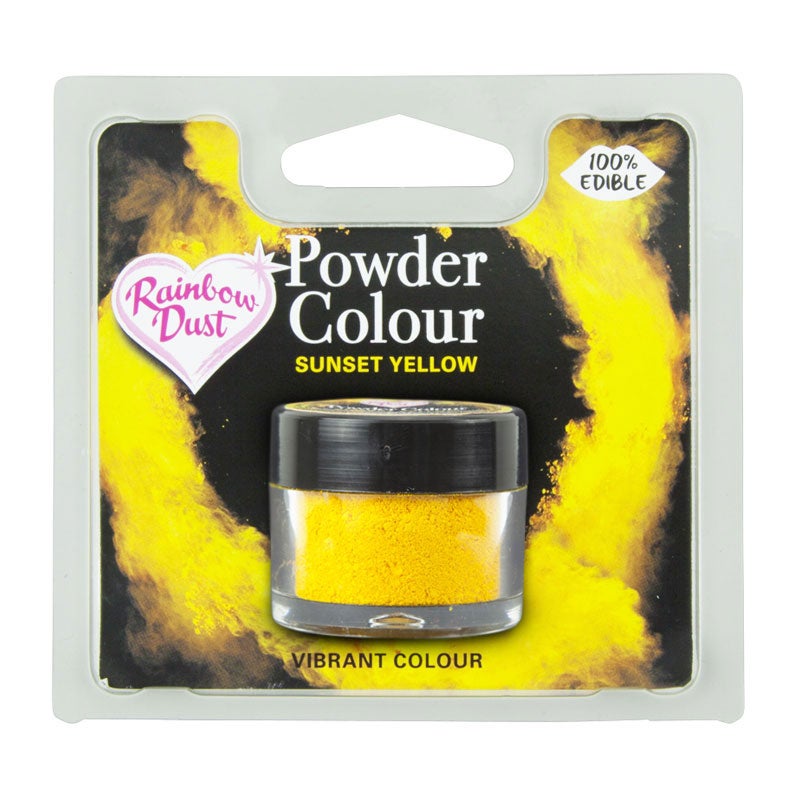RD Powder Colour Yellow - Sunset Yellow