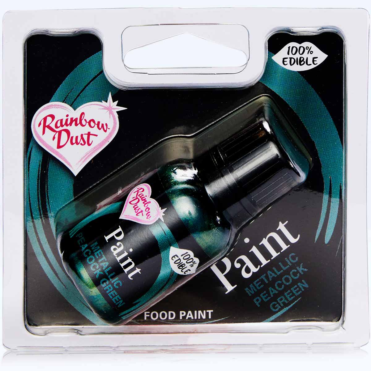 Rainbow Dust Metallic Paint Peacock Green 25g BBD Discount