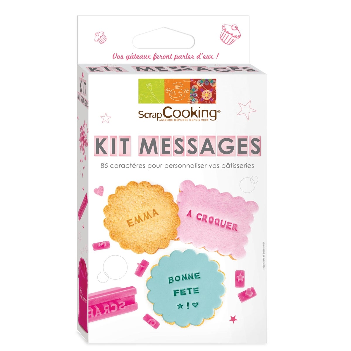 ScrapCooking Messages Caractères set/87