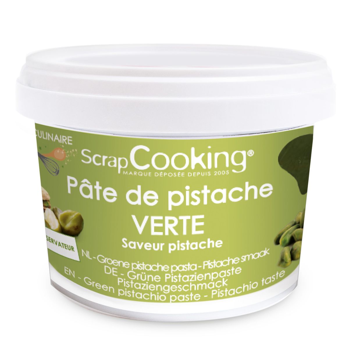 Scrapcooking Pâte de Pistache Verte 200g