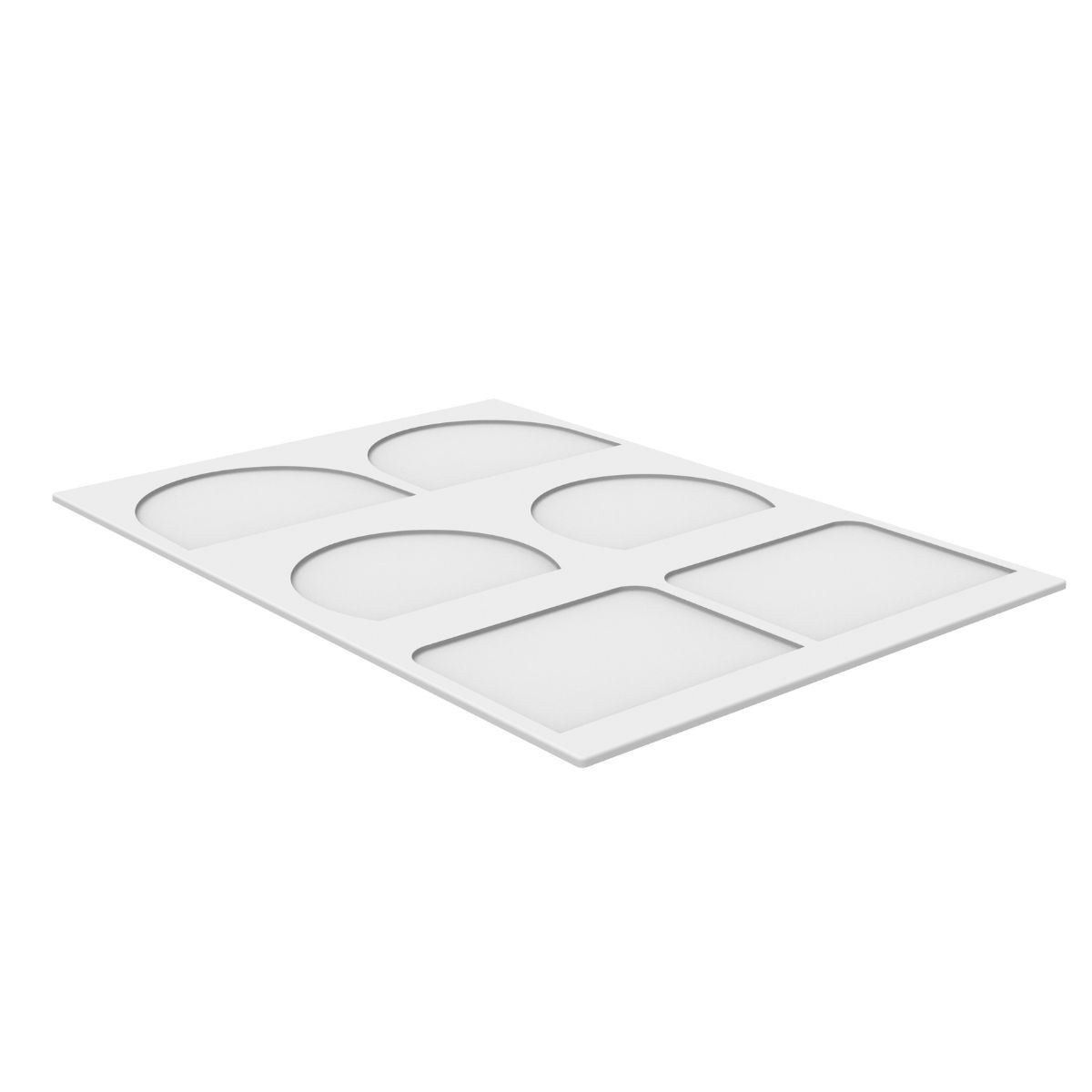  Silikomart Moule en silicone - Chablon Buche 40x8cm