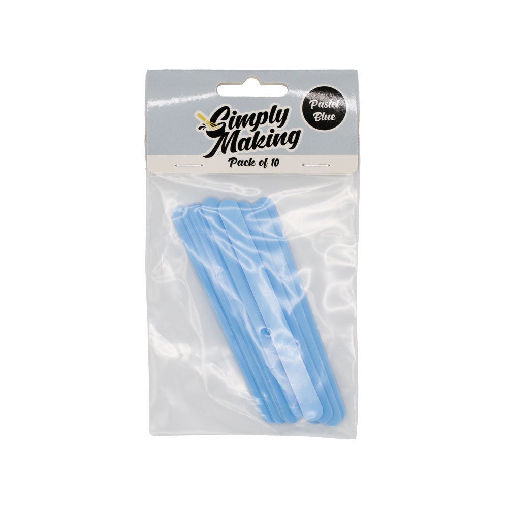 Simply Making Cakesicle Sticks pk/10 - Bleu Pastel Standard