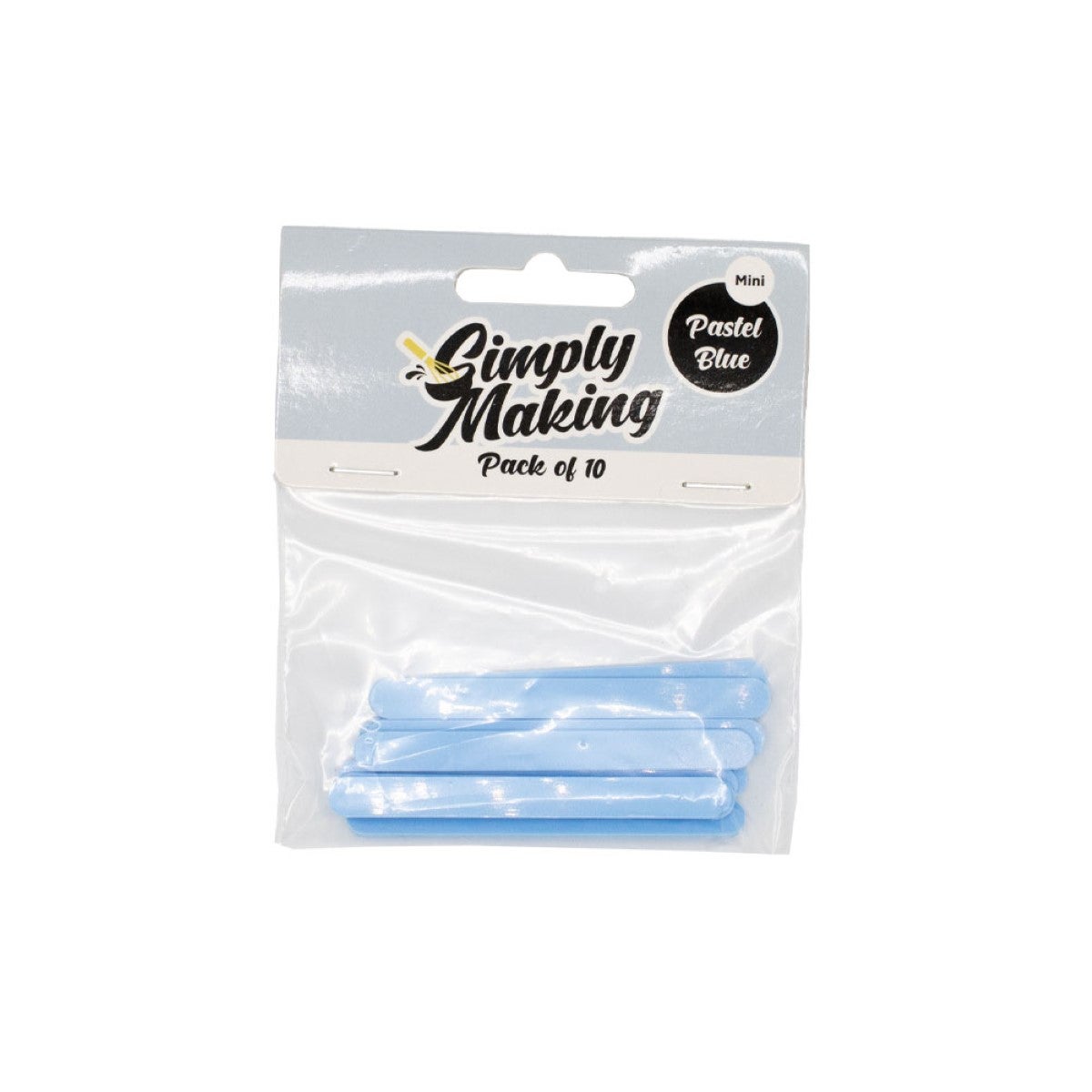Simply Making Cakesicle Sticks pk/10 - Bleu Pastel Mini