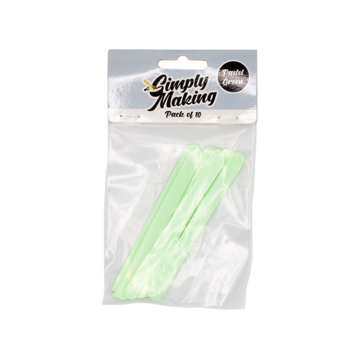 Simply Making Cakesicle Sticks pk/10 - Vert Pastel Standard