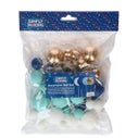 Simply Making Boules Décoratives Bleu Ombre & Or pk/32