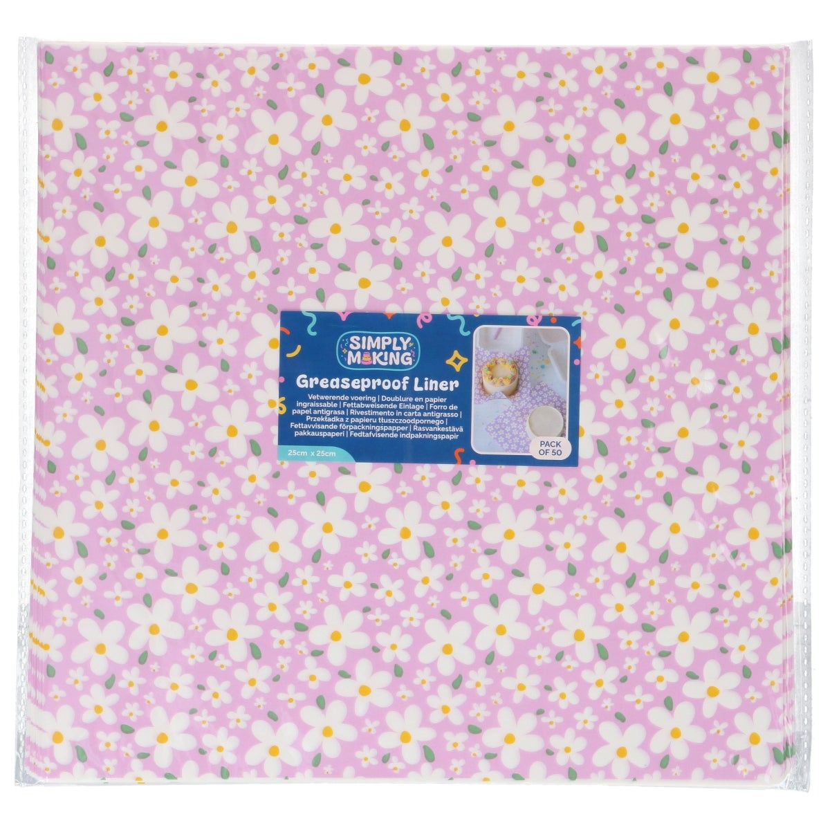 Simply Making Bento Box Vellen Lentebloemen 25x25 cm pk/50