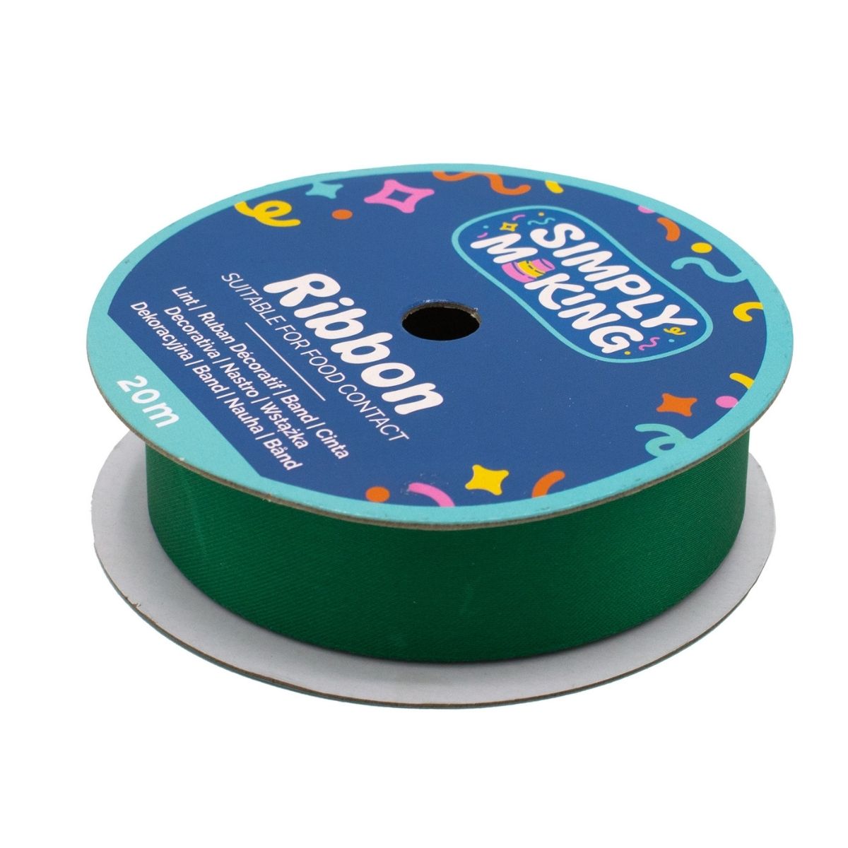 Simply Making Ruban à Gâteau Vert 24mmx20m
