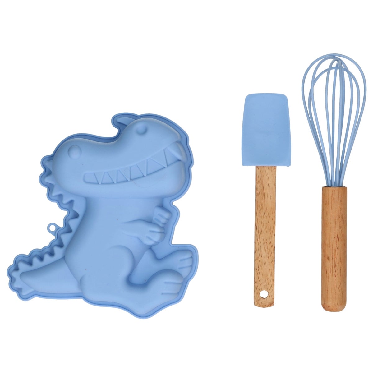 Wilton Kit de Pâtisserie Moule en Silicone Dino Set/3