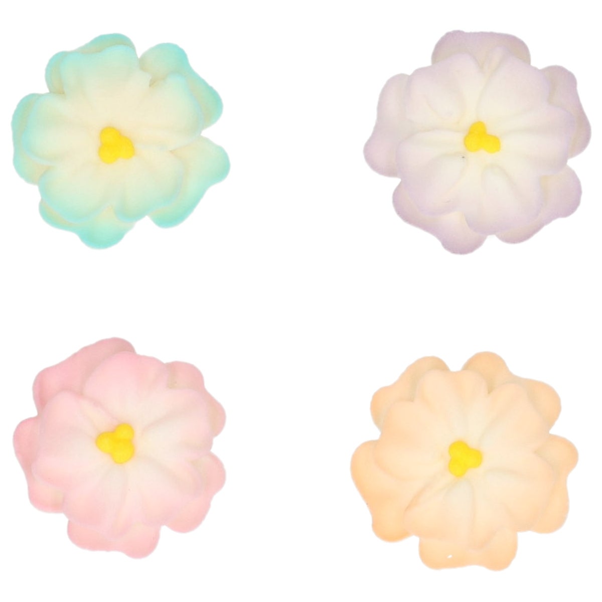Wilton Décorations en Sucre Dahlias Ombrés set/8