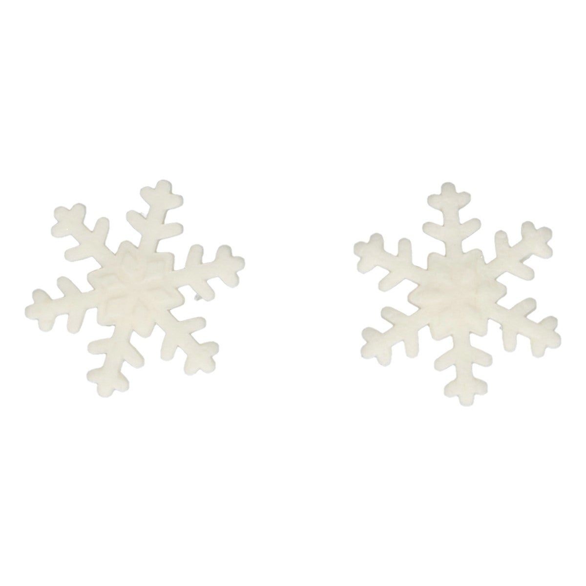 FunCakes Décorations en Sucre en Vrac Flocons de Neige Blanc pk/144 