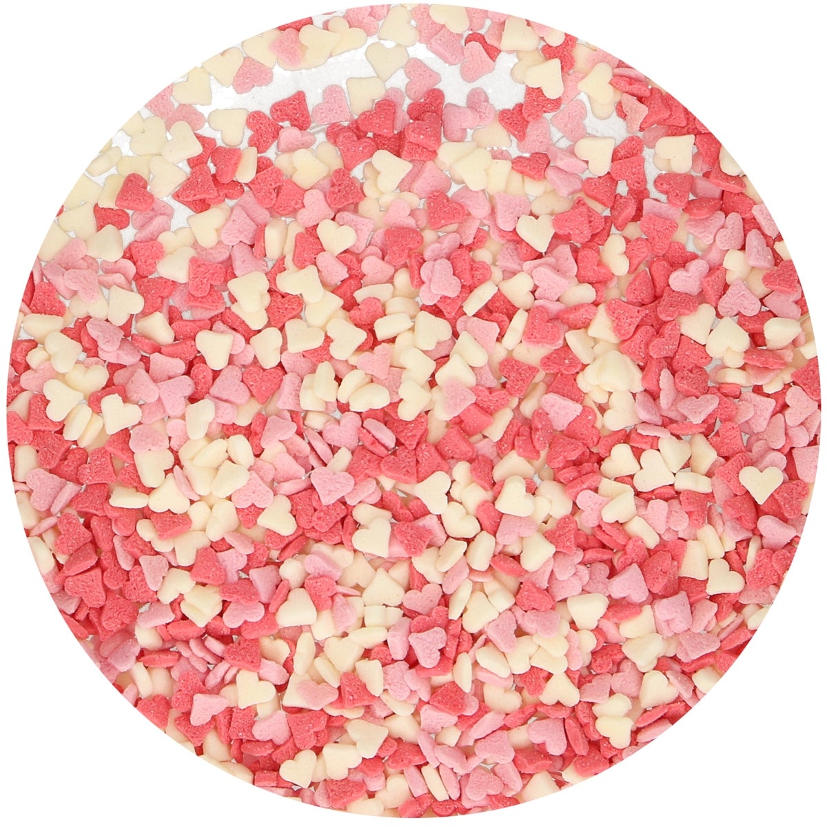 FunCakes Mini Cœurs Rose/Blanc/Rouge 60g