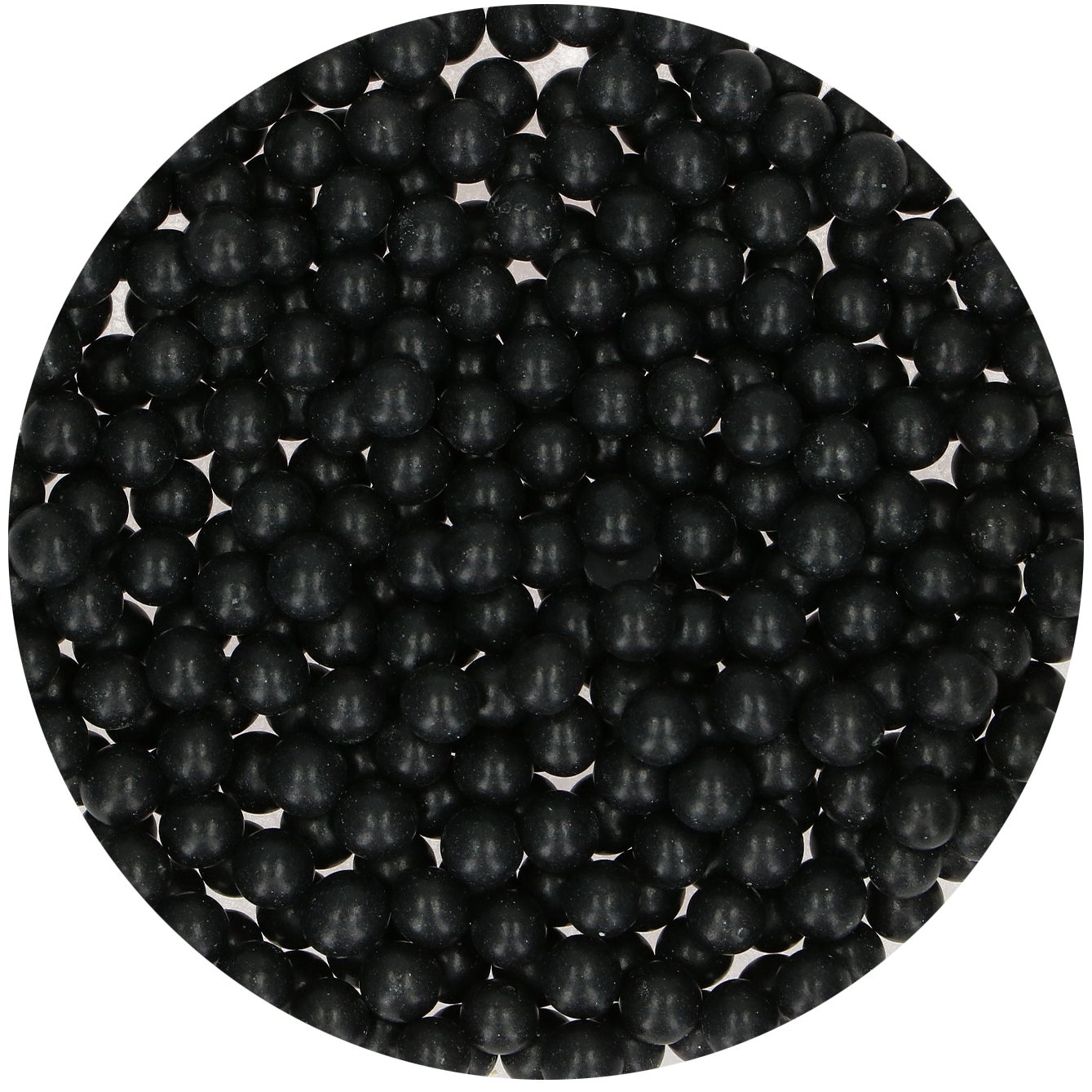 FunCakes Sugar Pearls Large Noires 80g