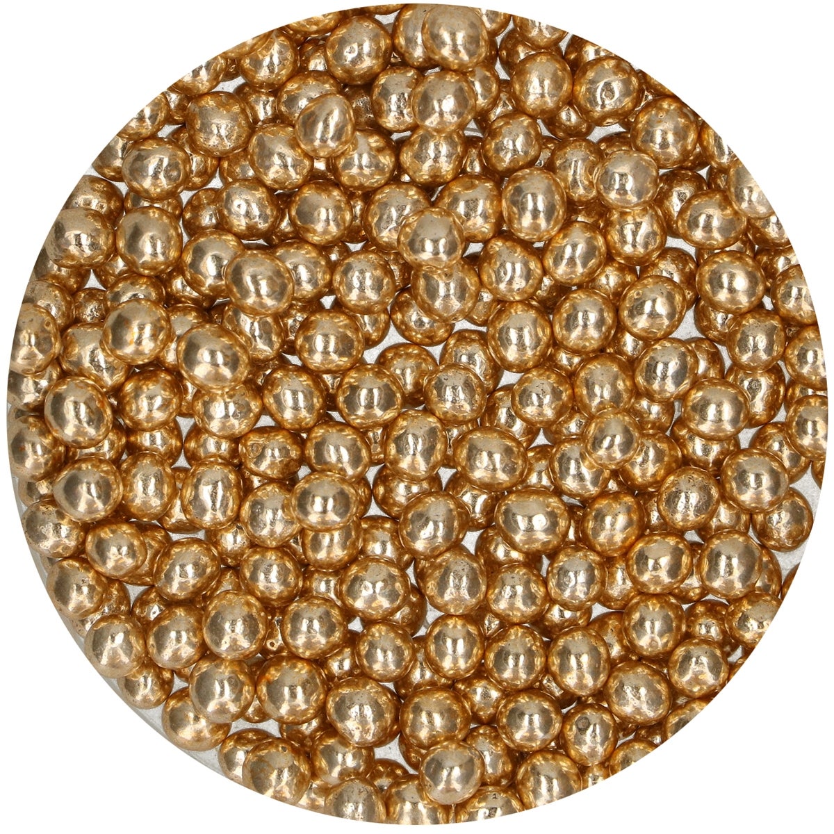FunCakes Perles de Chocolat Croquant - Metallic Gold 60g