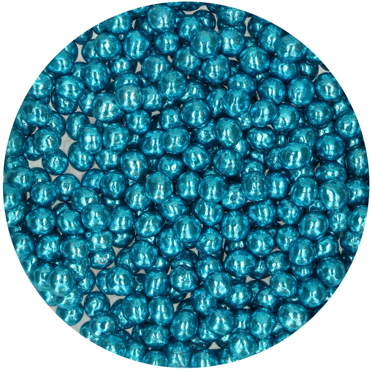 FunCakes Perles de Chocolat Croquant - Metallic Blue 60g