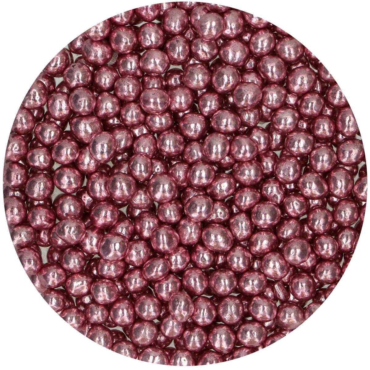 FunCakes Perles de Chocolat Croquant - Metallic Pink 60g